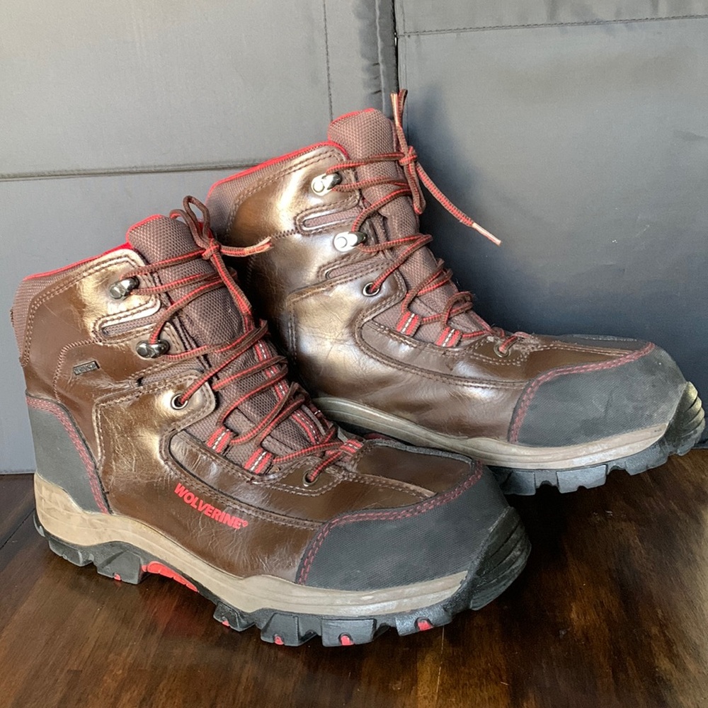 Wolverine Bucklin Peakflex
Waterproof Composite Toe Hiker
Work Boots Brown Sz 12